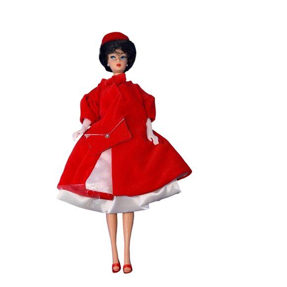 1995 Silken Flame Barbie Doll #18448 Collector Edition 1962 Reproduction Vintage - Picture 4 of 9